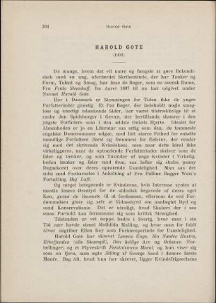 Harold Gote (1903)