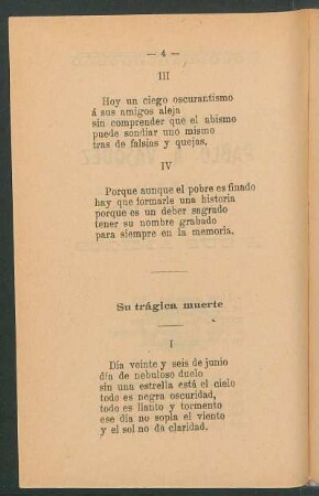 Su trágica muerte