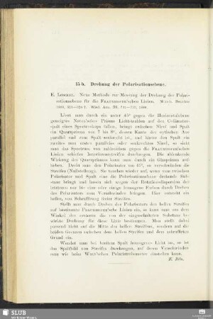 15b. Drehung der Polarisationsebene
