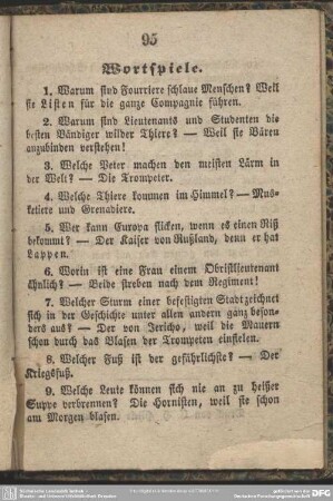 Wortspiele