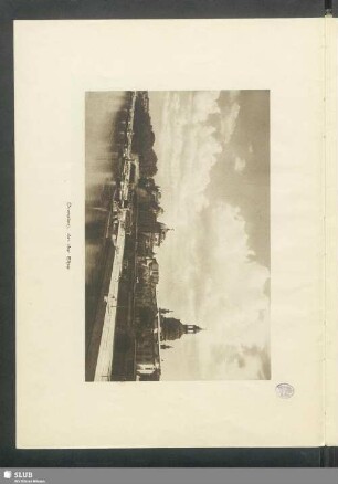 Dresden. An der Elbe