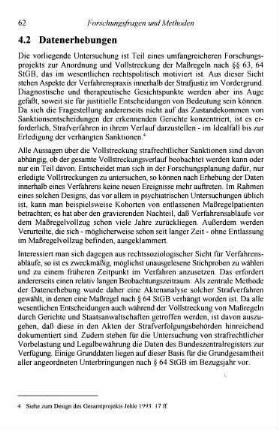 62-64, 4.2 Datenerhebungen