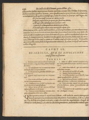 Caput LX. De Indiciis, Quae Ex Revocatione confessionis nascuntur.