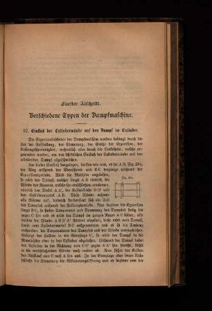 Fünfter Abschnitt. Verschiedene Typen der Dampfmaschine.