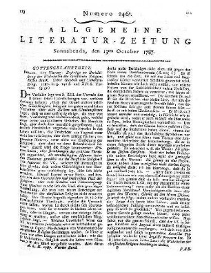 Nachricht von dem Frankenthaler Erziehungshause. Für junge Frauenzimmer protestantischer Religion. Frankenthal: Schwan 1787