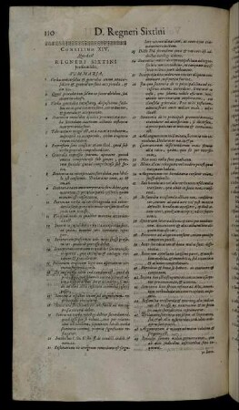Consilium XIV. - Consilium XV.