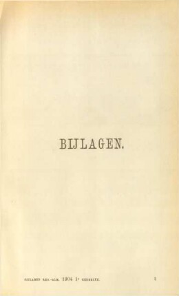 1904,1,Bijl.: Regeeringsalmanak voor Nederlandsch-Indie / Bijlagen