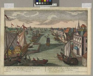 Prospectus, quem Albis Hamburgi exhibet, Altonam versus
