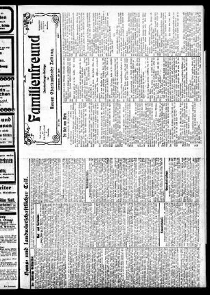 Familienfreund. 1912-1917