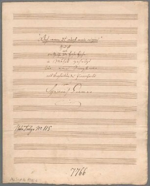 Ach, wenn du wärst mein eigen, Singstimme, Klavier - BSB Mus.Schott.Ha 7986-2