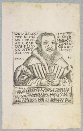 Bildnis des Conrad Klingenbeck