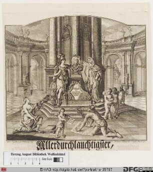 Bildnis Georg II. (August), König von Großbritannien u. Irland, Kurfürst von Hannover (reg. 1727-60)