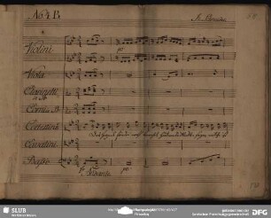 No. 4B Einlage Duett (Johann Christian Friedrich Schneider): "Des Herzens Frieden wohl bewahrt"