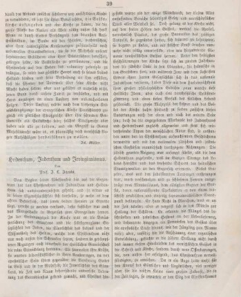 39-40 Heidenthum, Judenthum und Irvingianismus
