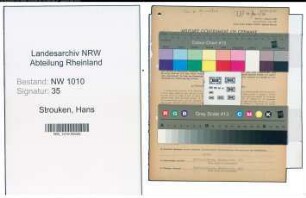Entnazifizierung Hans Strouken , geb. 16.04.1902 (Metzger)