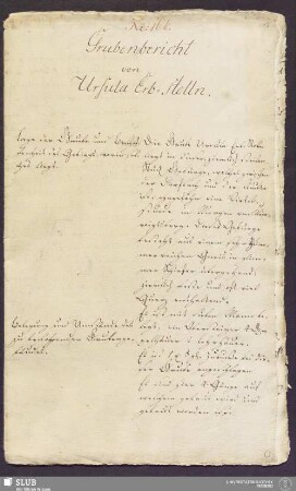 Grubenbericht von Ursula Erb-Stolln - 17.6148 4.
