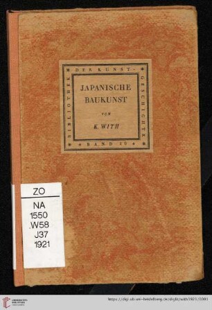 Band 10: Bibliothek der Kunstgeschichte: Japanische Baukunst