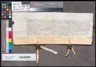Junggraf Johann von Salm quittiert seinen Gläubigern über die Restzahlung von 13 700 Gulden.