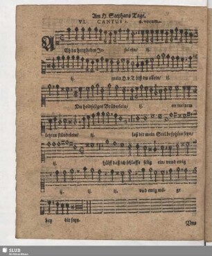 VI. Ach du herzliebes Jesulein