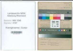 Entnazifizierung Gustav Koenigkraemer , geb. 12.08.1905 (Landwirt)