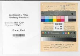 Entnazifizierung Paul Breuer , geb. 08.08.1894 (Lackierer)