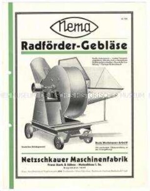 Radförder-Gebläse