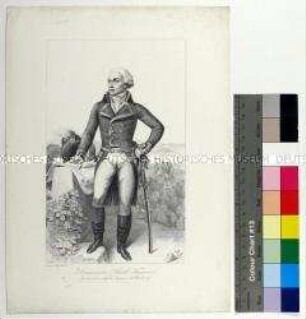 Porträt des französischen Generals Charles-François du Perrier du Mouriez, genannt Charles-François Dumouriez