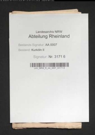 Religionssache zu Korschenbroich