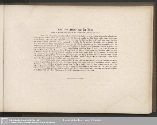 Aart oder Arthur Aert van der Neer ...