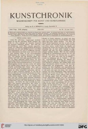 Heft 30 (23. Juni 1911)