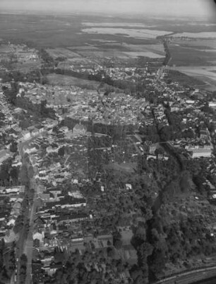 Altstadt von Perleberg : Blickrichtung Nordosten