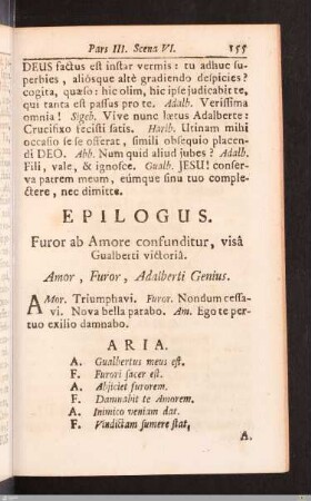 Epilogus. (Ex Hoste Frater)