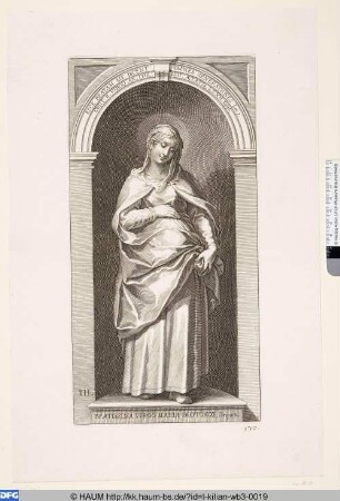 [Beatissima virgo Maria ΘεTOKOΣ, Deipara.]