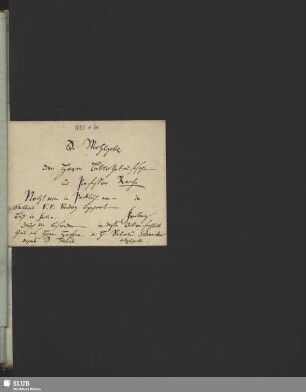 Nr. 61-61c. Reichel, Wilhelm