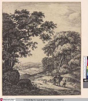 [Die Vertreibung von Hagar und Ismael; The Banishment of Hagar and Ishmael]
