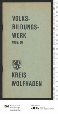 Programm 1965/1966