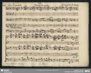 Nitteti. Excerpts - Mus.2477-F-110,44 : S, strings, bc