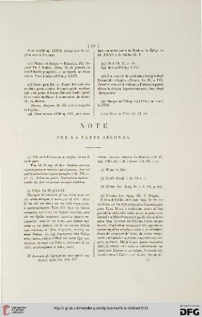 Note per la parte seconda