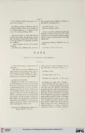 Note per la parte seconda