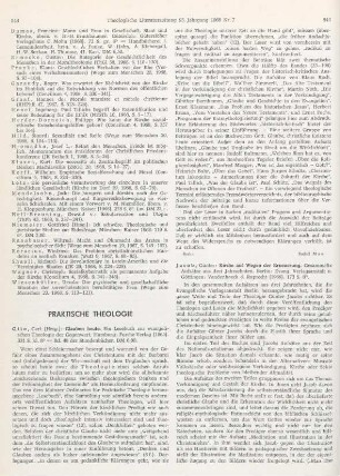 543-544 [Rezension] Otto, Gert, Glauben heute