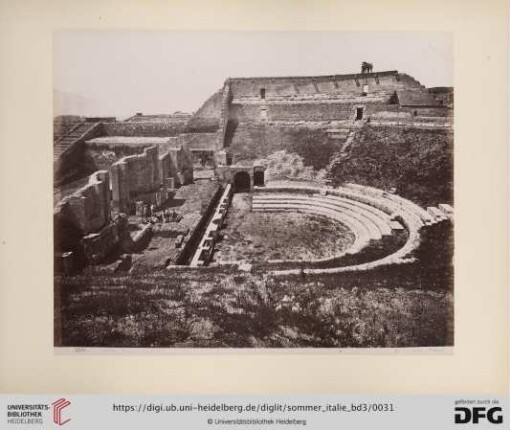 No. 1220 Pompei Teatro tragico