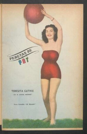Teresita Guthie (de la escena nacional) - Foto: Estudio "El Mundo"