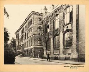 Technische Hochschule, Aachen Wiederaufbau: Ansicht Gebäude Bergbaukunde