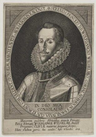 Bildnis des Wolfgangvs Wilhelmvs, Com. Pal. ad Rhen.