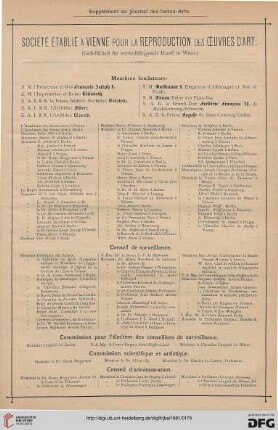 Supplément au Journal des beaux-Arts