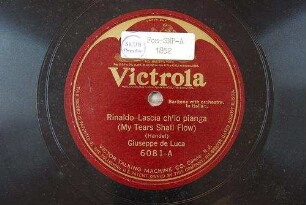 Rinaldo : Lascia ch'io pianga (My tears shall flow) / (Handel)