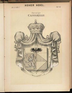 Taf. 76. Herzöge Caffarelli.