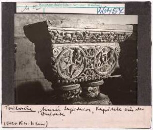 Toulouse: Augustinermuseum, Kapitell aus der Daurade