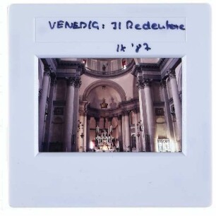 Venedig, Il Redentore : Innenansicht