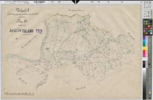 Rheine l.d.Ems (Rheine), Umlegung Hauenhorst, Urkarte I Flur 13